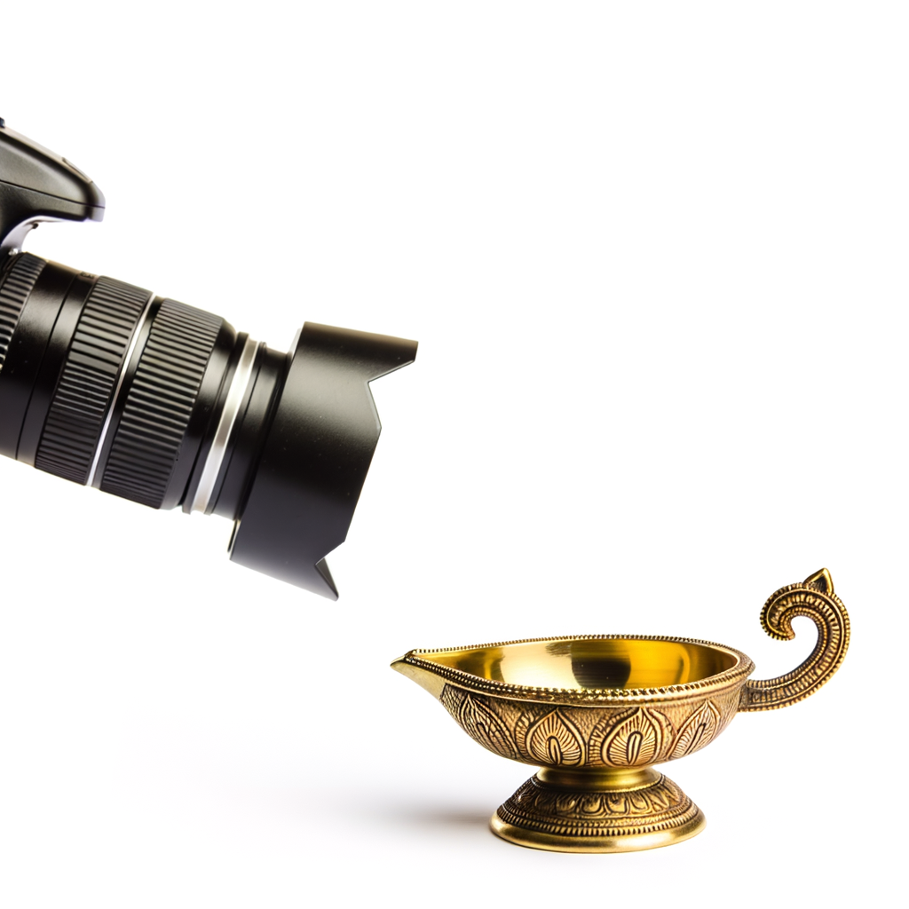 Brass Diya Set